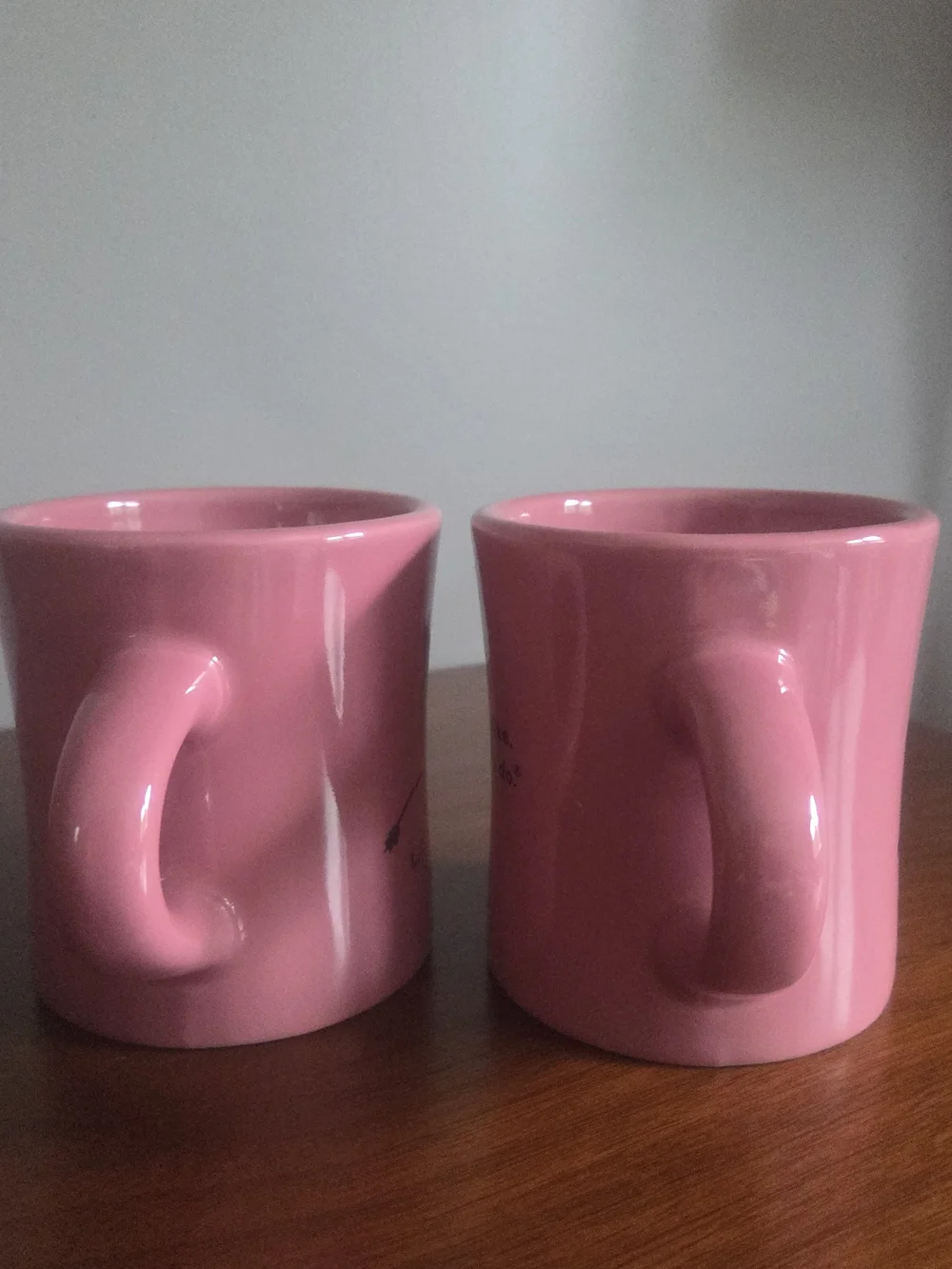 Two Life Is Good Horse Pink Coffee Mugs
